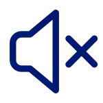 Speaker Cross SVG Icon